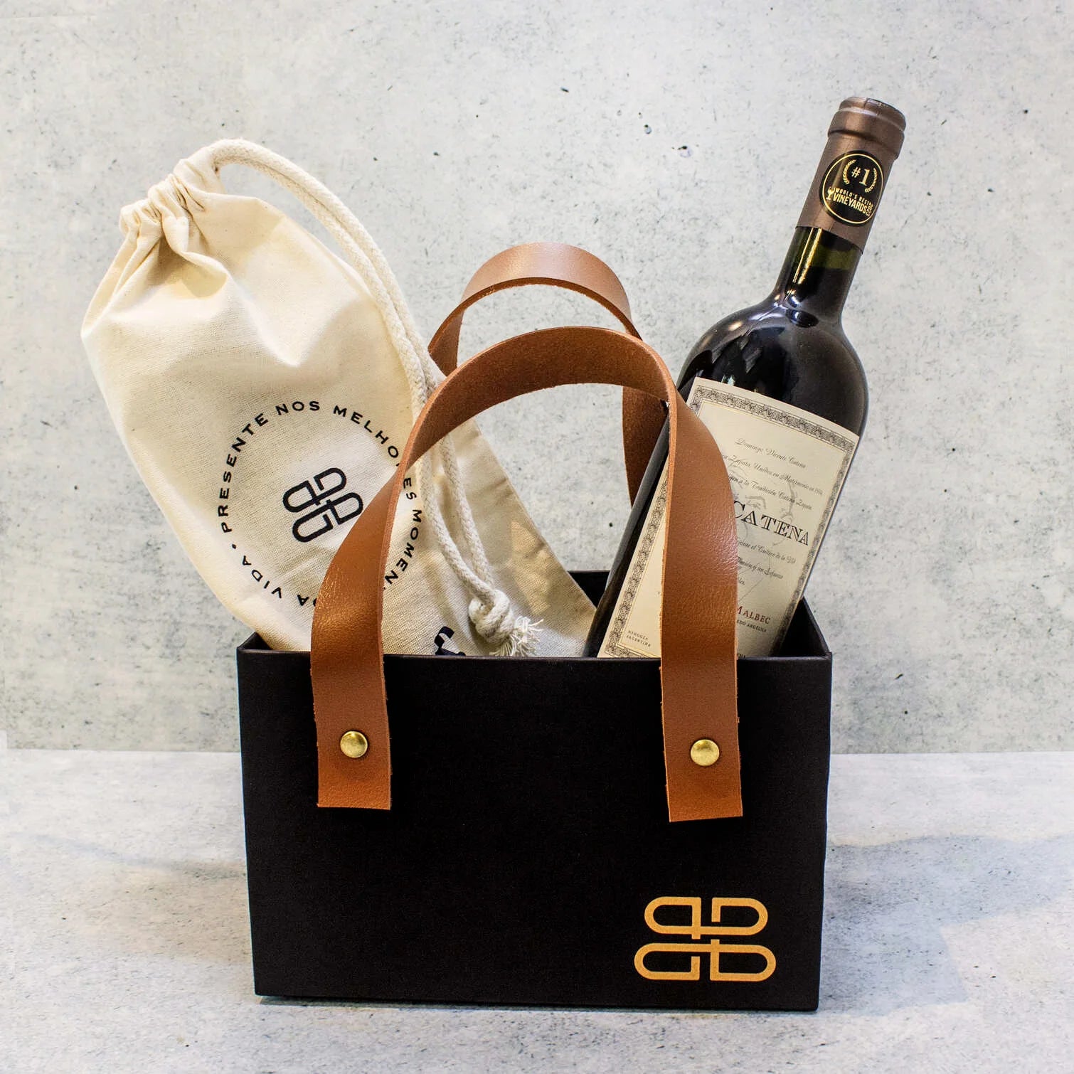 Kit Vinho DV Catena com Abridor de Vinho Elétrico